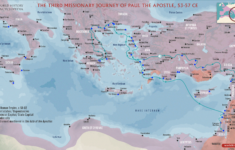 The Journeys Of Paul The Apostle – World History Encyclopedia for Printable Map of Paul&#039;s Journeys