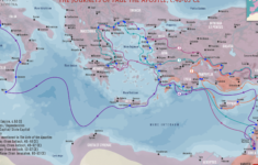 The Journeys Of Paul The Apostle - World History Encyclopedia intended for Printable Map Of Paul'S Journey To Rome