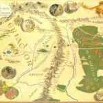 The Lord Of The Rings Maps Middle Earth With Regard To Hobbit Map A4 Printable