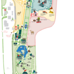 The Map Of Detroit Zoo In Detroit, Usa Pertaining To Detroit Zoo Map