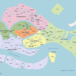 The Sestieri: The 6 Peculiar Venice Areas In Map Of Venice Italy Neighborhoods