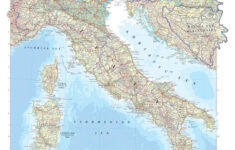 The Times Map Of Italy, Slovenia, Croatia And Bosnia And pertaining to Map Of Croatia And Italy