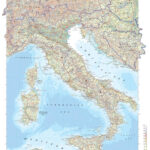 The Times Map Of Italy, Slovenia, Croatia And Bosnia And Throughout Map Of Italy And Croatia