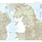 The Times Map Of The United Kingdom: England (North) And Northern Pertaining To Map Of Southern Scotland And Northern England