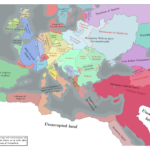 The Tudoricas   Political Maps Of Europe, Asia Minor And North Inside Map Of Europe And Asia Minor