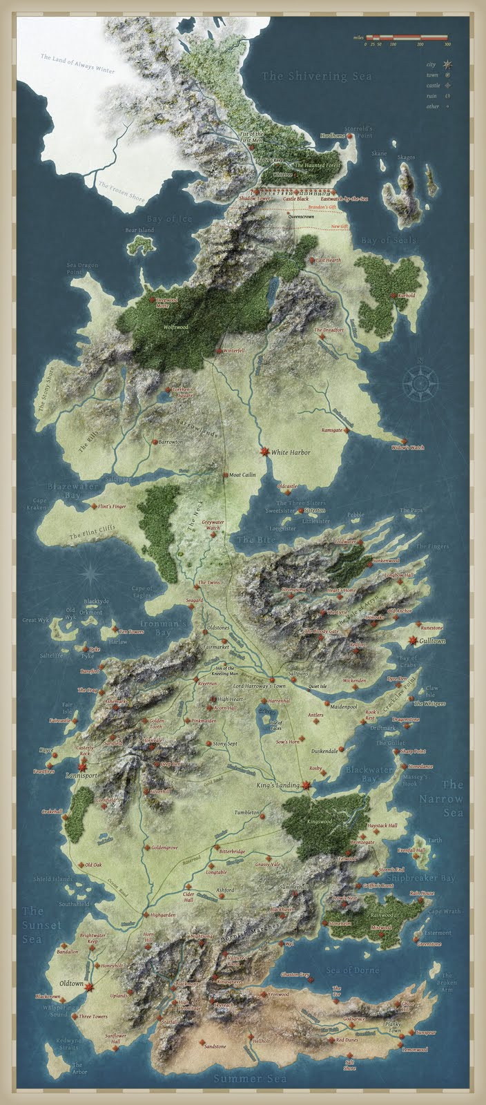 The Wertzone: Mapping The Seven Kingdoms with regard to Game Of Thrones Map Of The Seven Kingdoms Printable