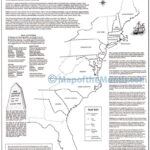 Thirteen (13) Colonies Map   Worksheets Library Inside Free Printable Map 13 Original Colonies