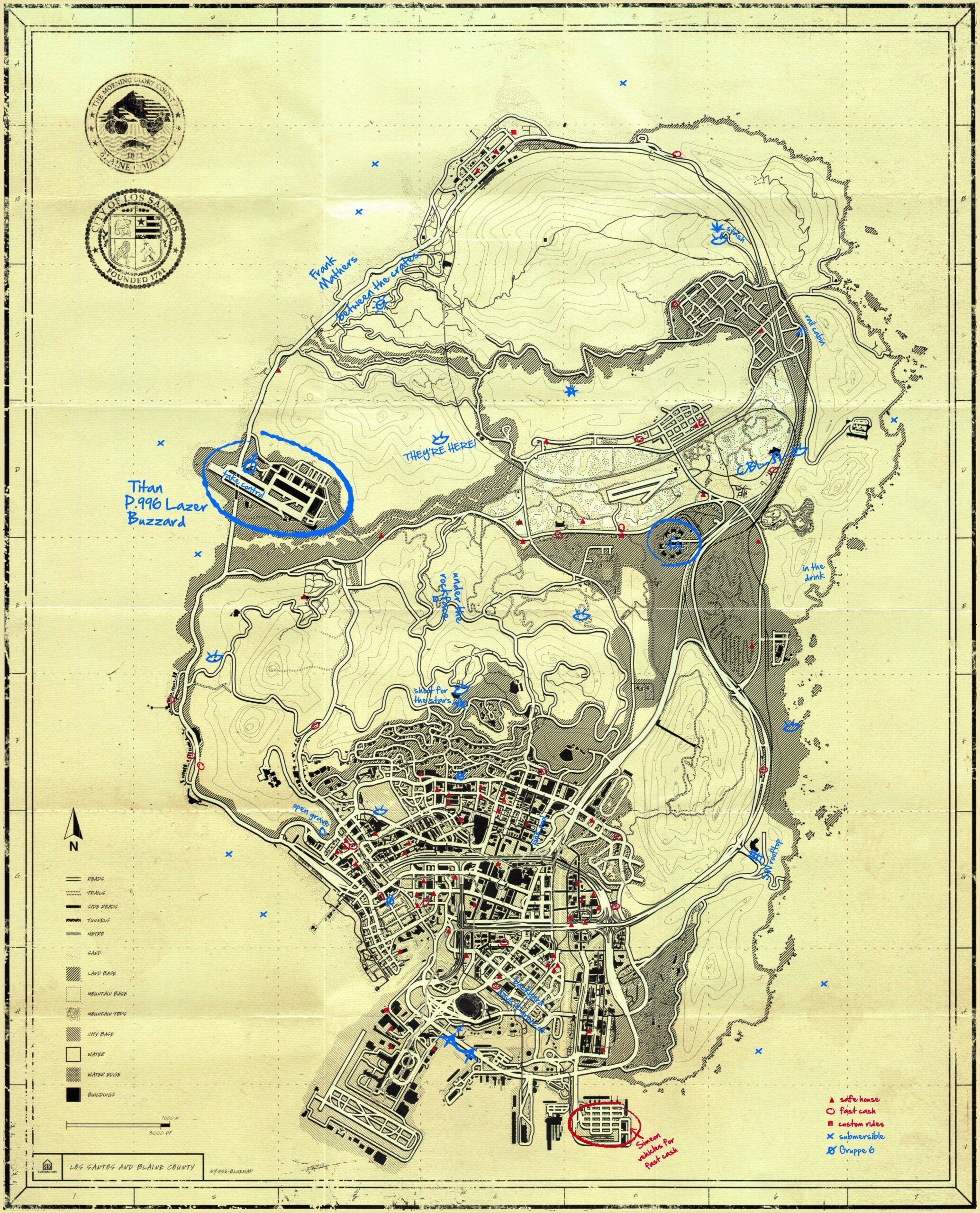 This Is The Gta V Collection Map With Very High Quality. : R/Gtav within Printable Map For Gta 5