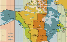 Time Zone Map Of The United States - Nations Online Project throughout Map of North America and South America with Time Zones