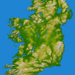 Topography Of Ireland Inside Topographic Map Of Northern Ireland