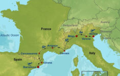 Tour | Amazing Barcelona Southern France And Italy | Indus Travels for Map of France Spain Italy
