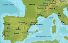 Tour | Essential Portugal, Spain, Switzerland And Italy | Indus throughout Map of Italy and France and Spain