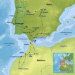 Tour | Wonders Of Portugal Spain And Morocco | Indus Travels Within Map Of Spain Portugal And Morocco