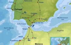 Tour | Wonders Of Portugal Spain And Morocco | Indus Travels within Map Of Spain Portugal And Morocco