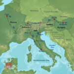 Treasures Of Paris, Switzerland, Italy And Vienna | Indus Travels Intended For Map Of France Italy Switzerland And Austria