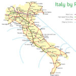 Trenitalia Map – Acp Rail Pertaining To Map Of Italy Train Routes