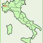 Turin Location On The Italy Map   Ontheworldmap With Turin On Map Of Italy