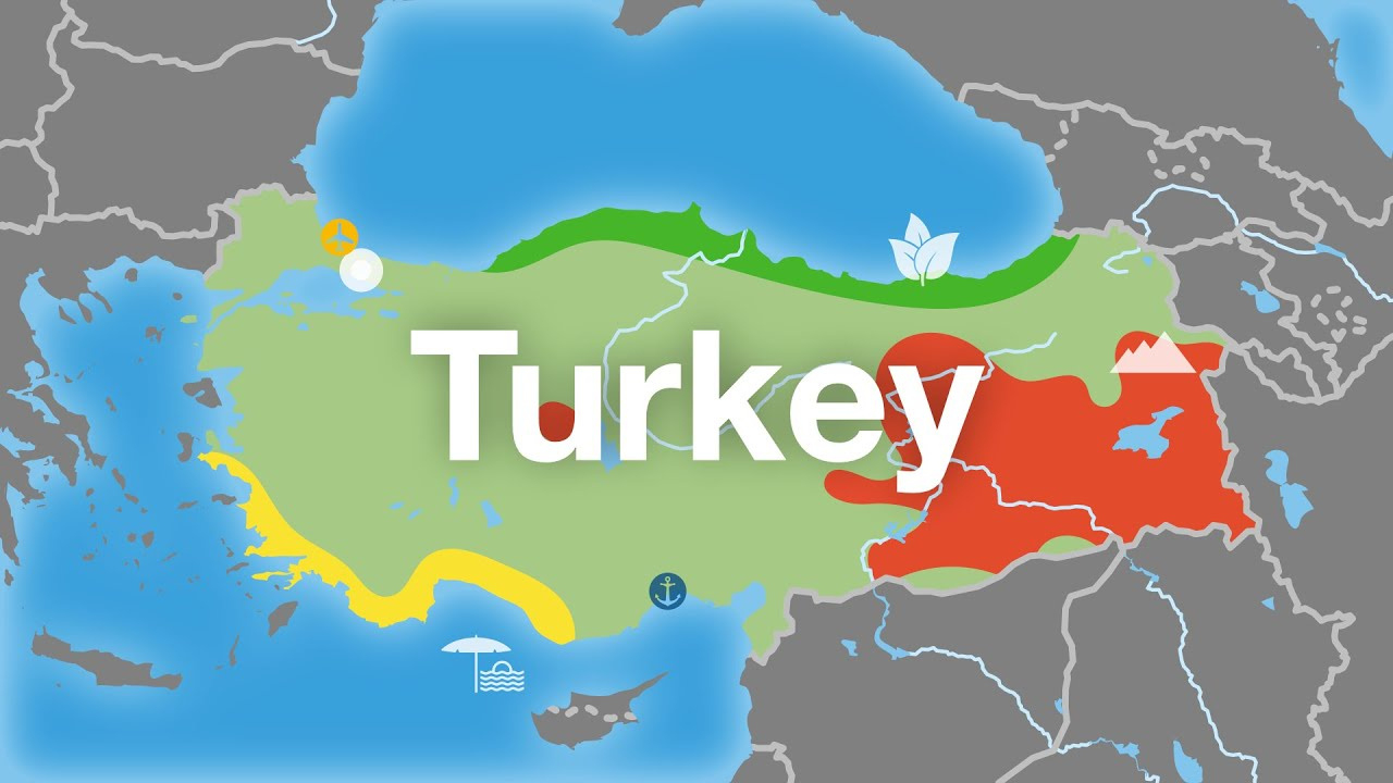 Turkey - Between Asia And Europe intended for Map Of Turkey Europe And Asia