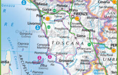 Tuscany - Italy within Map of Tuscany Italy with Towns