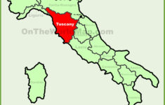 Tuscany Location On The Italy Map – Ontheworldmap throughout Tuscany On Map Of Italy