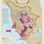 Tuscany Winery Map In Map Of Tuscany Region Of Italy