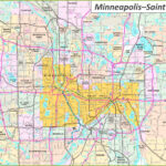 Twin Cities Map (Minneapolis–Saint Paul Map)   Ontheworldmap Intended For Printable Map Of Twin Cities Metro Area