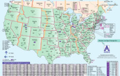 U.s. Area Code Map : Usa – Worksheets Library in Area Code Map United States Printable