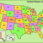U.s. State Abbreviations Map   Ontheworldmap With Regard To Free Printable Us Map With State Abbreviations