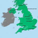 Uk Map Outline Showing England Scotland Wales And Northern Ireland Inside Map Of Northern Ireland And Scotland