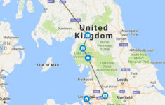 Uk Road Trip To England And Scotland – Best Of Driving Tour intended for Tourist Map of Scotland and England
