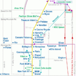 Ultimate Map Of The Las Vegas Strip • The Most Complete And Current! Regarding Las Vegas Strip Hotel Map Printable