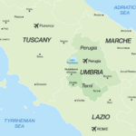 Umbria Area Guide | Fractional Group Within Map Of Italy Umbria Tuscany