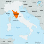 Umbria | Italy, Map, History, & Facts | Britannica For Map Of Italy Umbria Tuscany