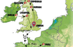 United Kingdom, Ireland And Northern France'25-Uk-Ireland-France within Map Of Scotland France And England