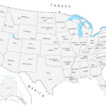 United States Map With Capitals   Gis Geography With Blank US Map With Capitals Printable