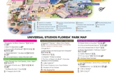 Universal Studios Florida Map And Brochure (2024 - 1990 within Printable Map Of Universal Studios Orlando