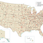 Us Road Map: Interstate Highways In The United States   Gis For Road Map Of United States Printable