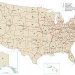 Us Road Map: Interstate Highways In The United States   Gis Geography In High Resolution Printable US Road Map