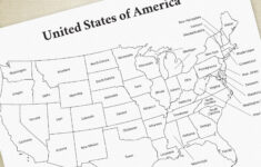 Usa Printable Map, United States Of America Drawing, Cha Ching inside 8 1/2 X 11 Printable Map Of United States