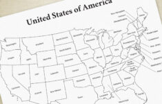 Usa Printable Map, United States Of America Drawing, Cha Ching with regard to 8 1/2 X 11 Printable Map Of United States