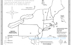 Usa Regions – Northeast within Printable Map of the Northeast States