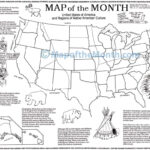 Usa Regions Of Native American Culture Map   Worksheets Library Throughout Free Printable Native American Regions Map Worksheet