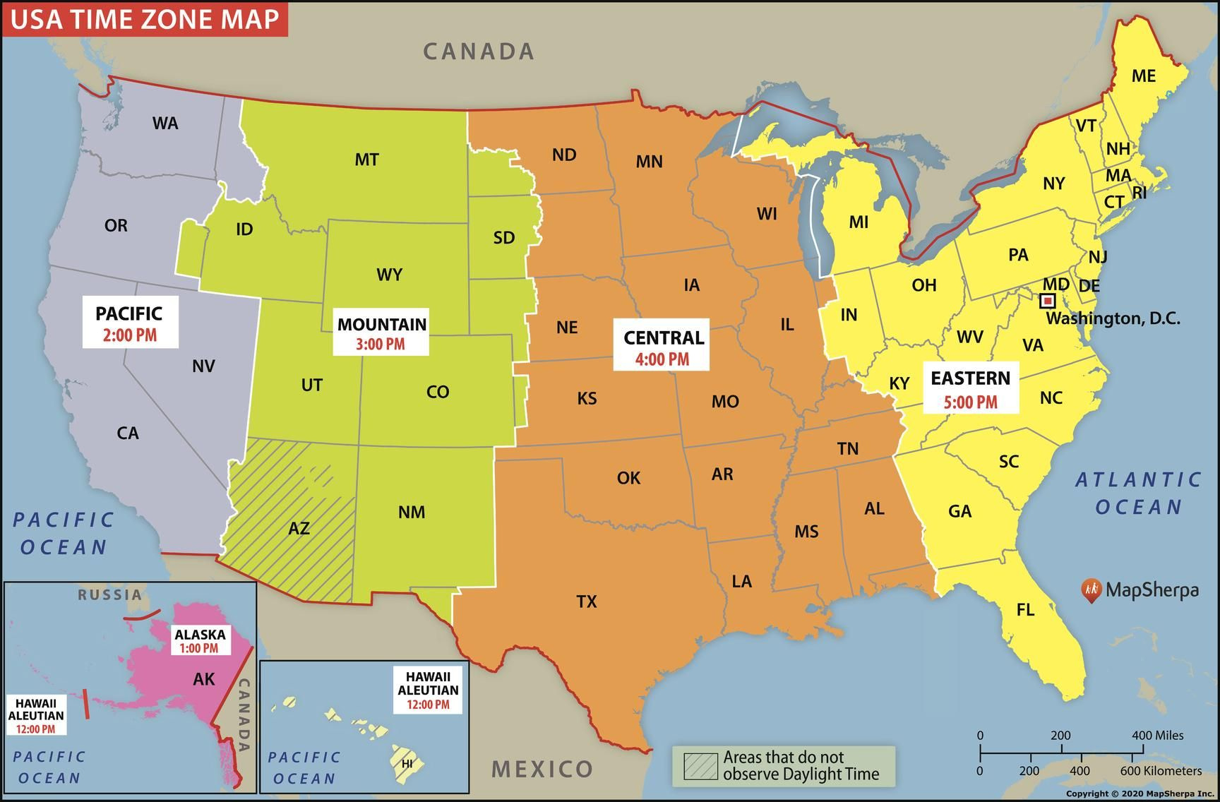 Usa Time Zone Map | Stanfords with regard to Us Time Zone Map With States Printable