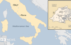 Vatican Country Profile - Bbc News intended for Map of Italy with Vatican City