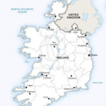 Vector Map Of Ireland Political | One Stop Map Inside Printable Map Of Ireland With Cities