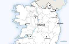 Vector Map Of Ireland Political | One Stop Map inside Printable Map Of Ireland With Cities