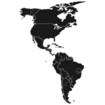 Vector Map Of North And South America With Borders Vector, Art Regarding North And South America Border Map