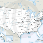 Vector Map Of United States Of America | One Stop Map Within Printable USA Map With Major Cities