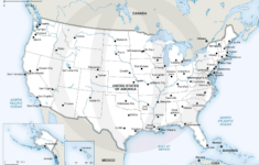 Vector Map Of United States Of America | One Stop Map within Printable USA Map with Major Cities