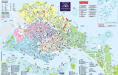 Venice Attractions Map – Map Of Venice Italy Attractions (Italy) throughout Tourist Map of Venice Italy
